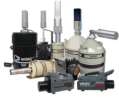 High Purity Germanium HPGe Radiation Detectors Mobius Carbon Fiber Gamma Gage Integrated Cryocooling ICS X-COOLER